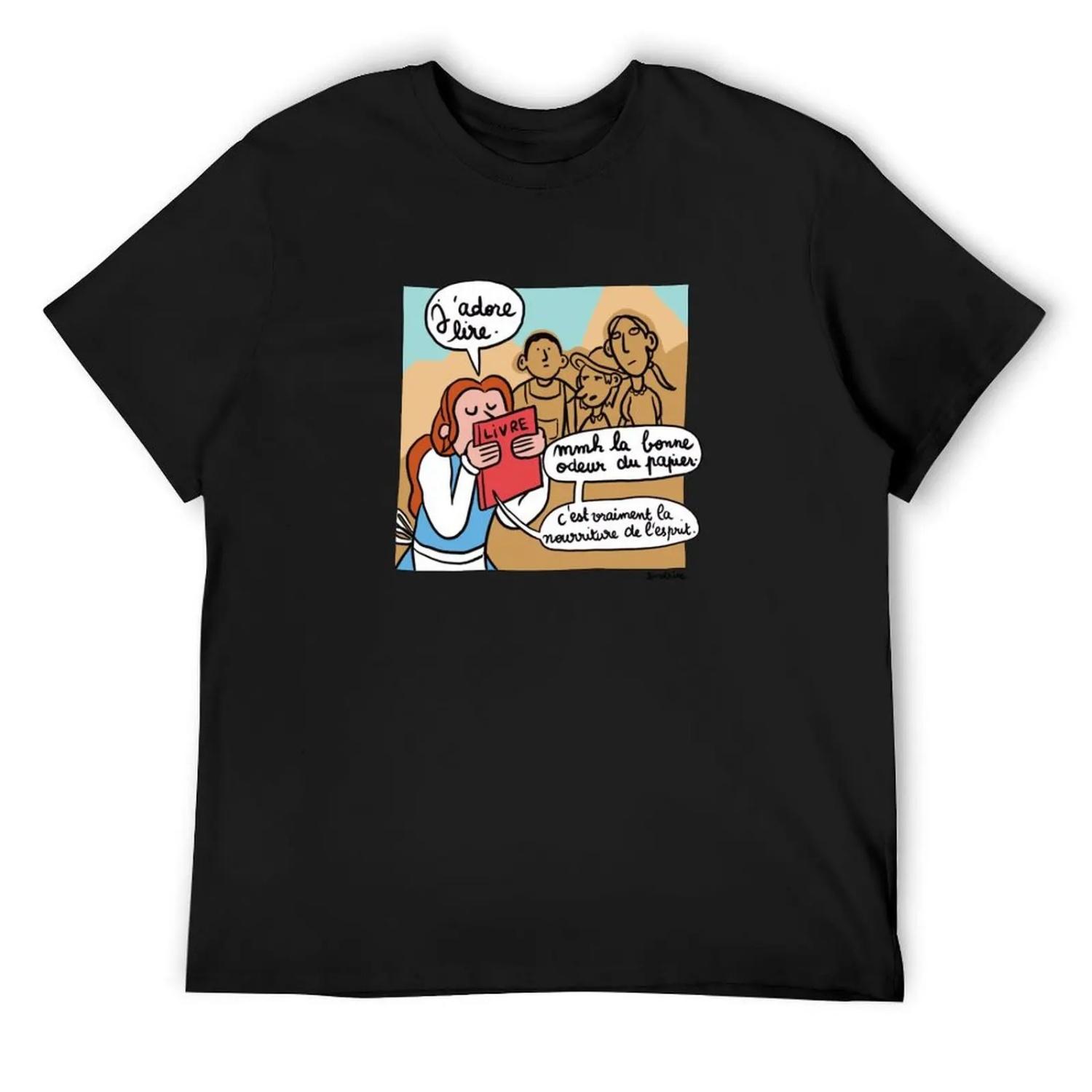 I love reading T-Shirt baggy shirts summer clothes Personalized t-shirt sweat tee shirts for men S