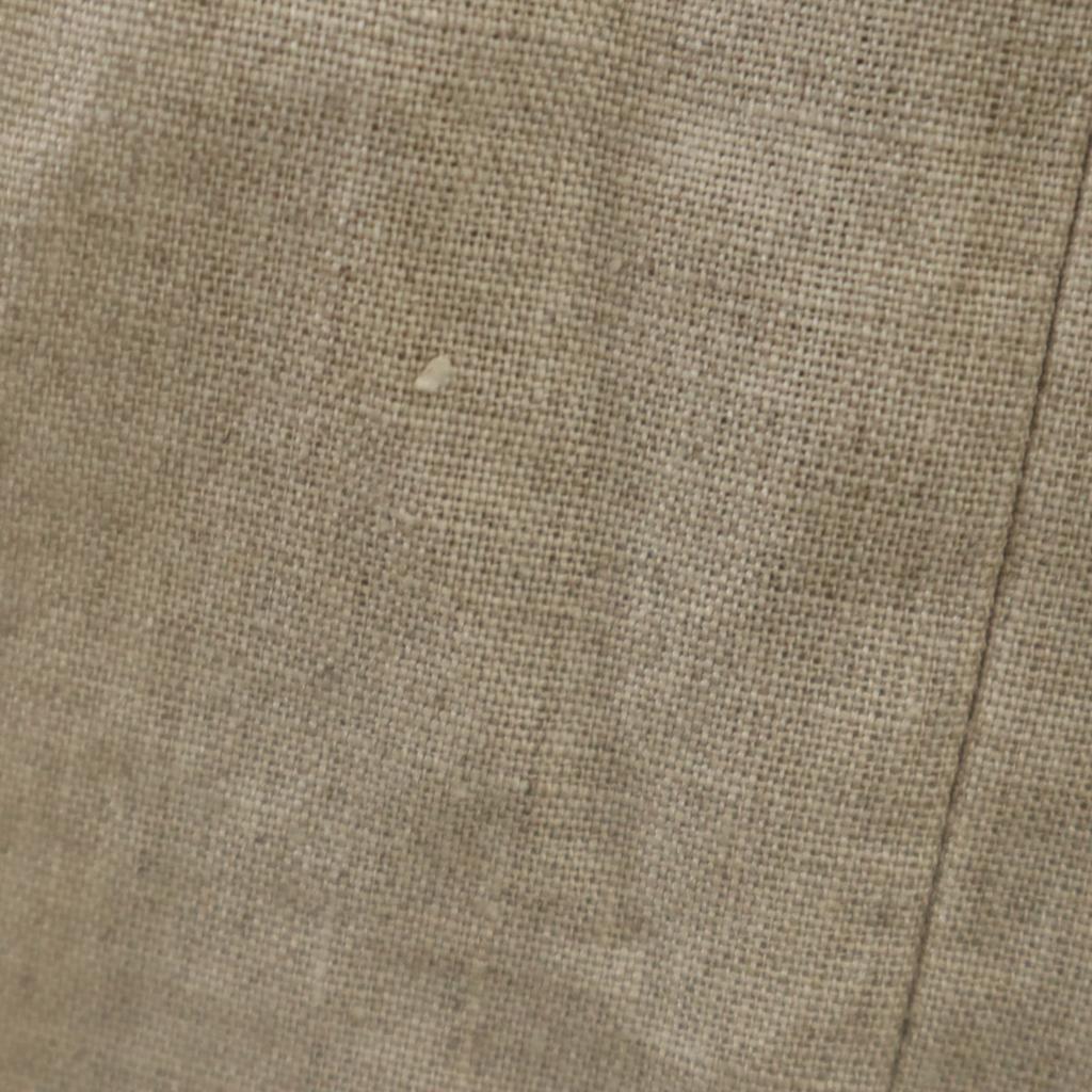 FOXEY Made In Japan Linen Blend No Sleeve Knit Switching Gathered One Piece Women Used