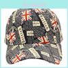 Stylish British Flag Baseball Cap Breathable Cotton Hat For Men And Women