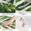 Nordic Plant Leaf Tufted Carpet Bathroom Non-slip Floor Mat Bathroom Living Room Heterosexual Floor Mat