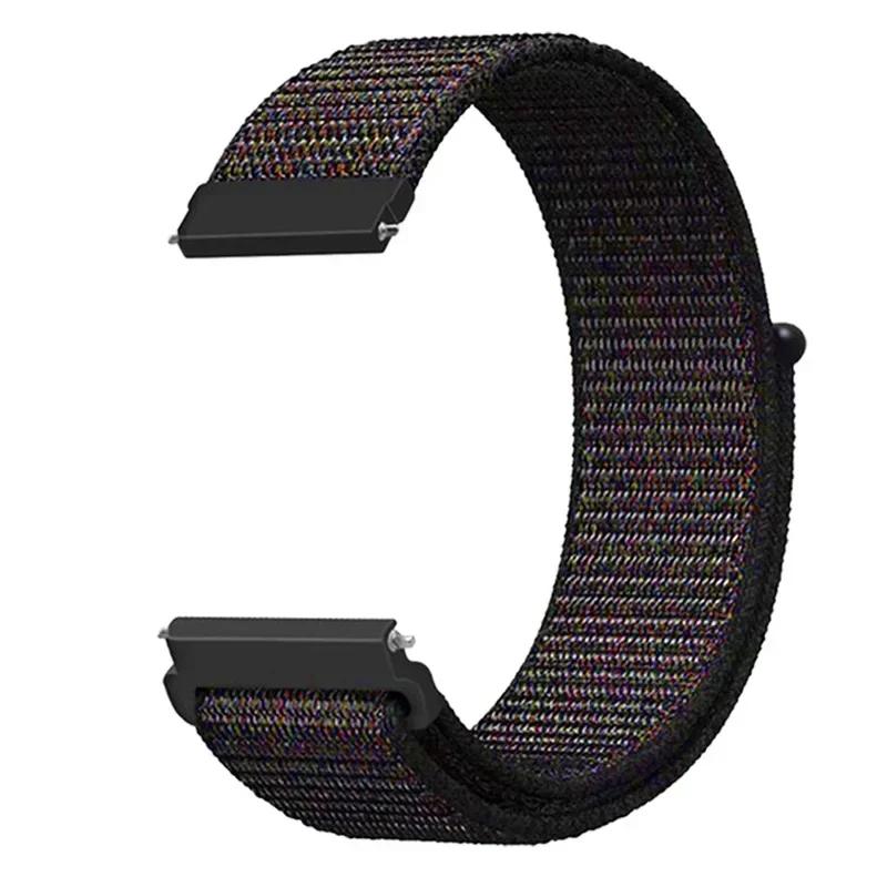 20mm 22mm Nylon Loop For Garmin Venu 3 2/SQ SQ2/Vivoactive 6 5 4 3 Watchband For Garmin Forerunner 745 965 255 245 645 55 158