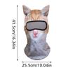 Men And Women Face Mask Funny Head Sweat-Absorbing Outdoor Activities With Ears Halloween Parties Animal Pattern Cute