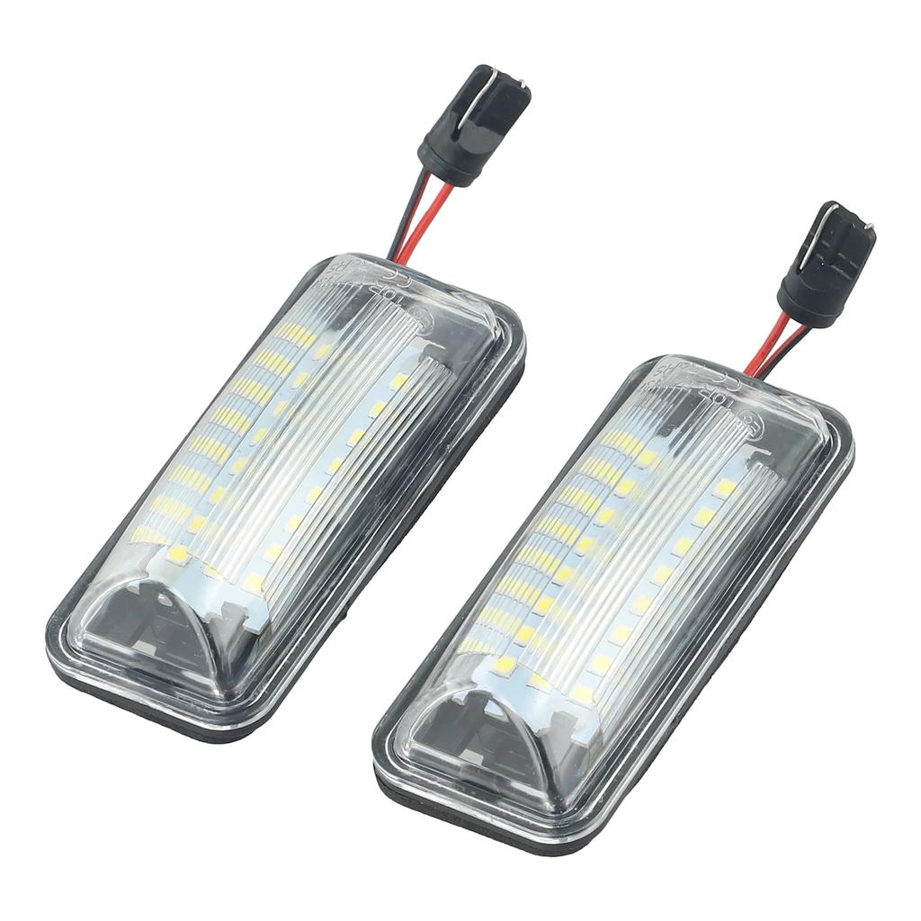 Upgrade Your Car's Appearance Car Tail LED Number License Plate Lights Lamps Assembly Compatible with Various Models
