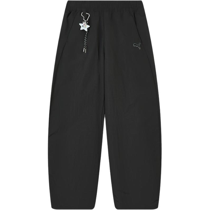 

Puma X The Powerpuff Girls Sun Protection Windproof Water-Resistant Loose Fit Casual Pants Women pants 637475-01 XS