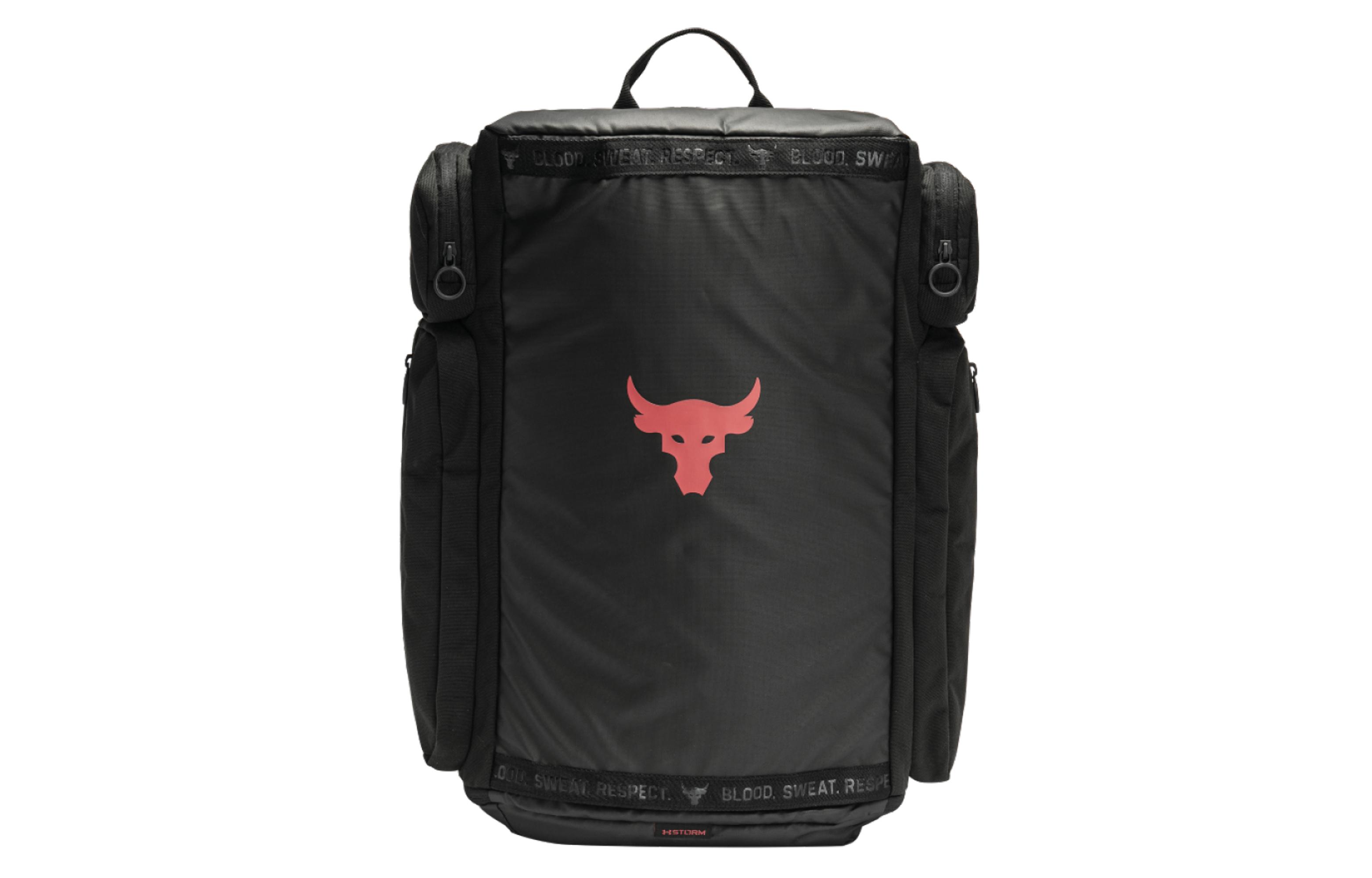 Under Armour Polyester Travel Bag Backpack Regular Men s Black 1376459-001