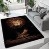 3D Lion Printed Carpet non-slip Carpet kitchen mats for floor decoracion anime rug Fashion yoga mat bedroom decor birthday gift
