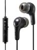 JVCKENWOOD JVC HA-FR9-B Wired Earphones Microphone Black for Teleworking