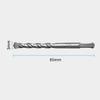 2/4/10Pcs 3Mm Concrete Sds Plus Drill Bit 85Mm Cutters Electric Hammer Drill Bit Cross Tips Round Shank