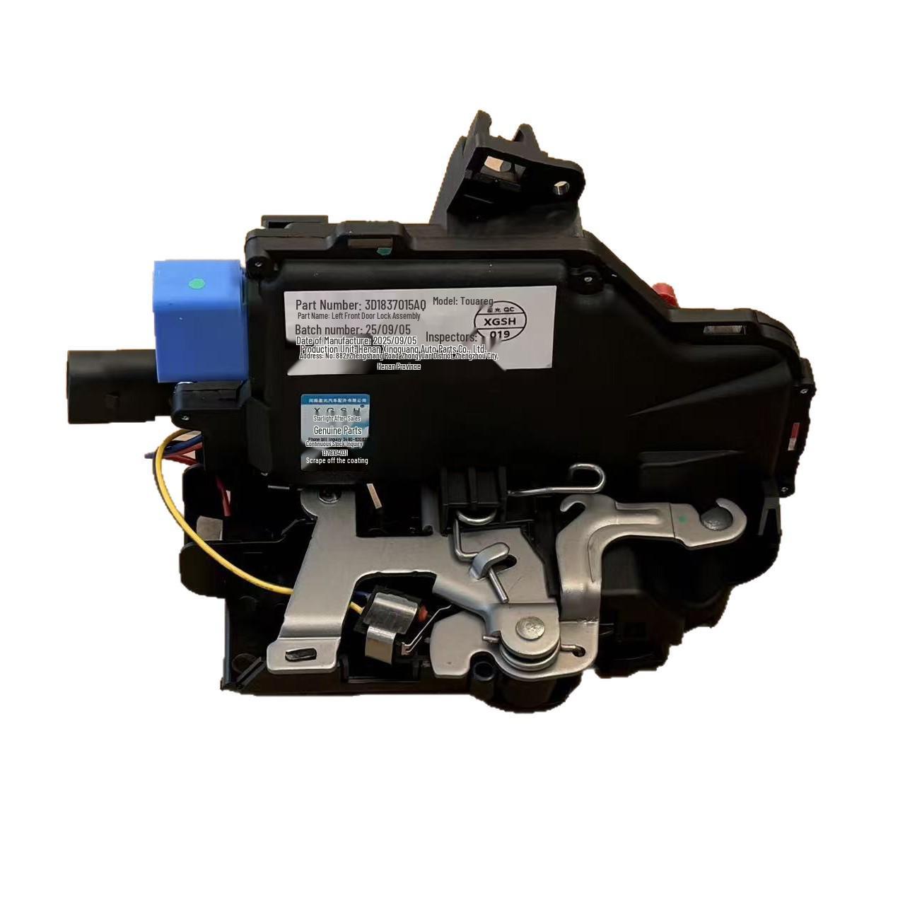 Touareg Front Left Door Lock Assembly for Central Locking XGSH
