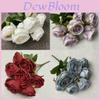 Artificial Rose Bouquet With Soft Fabric For Home Decor And Hotel Gift Displays