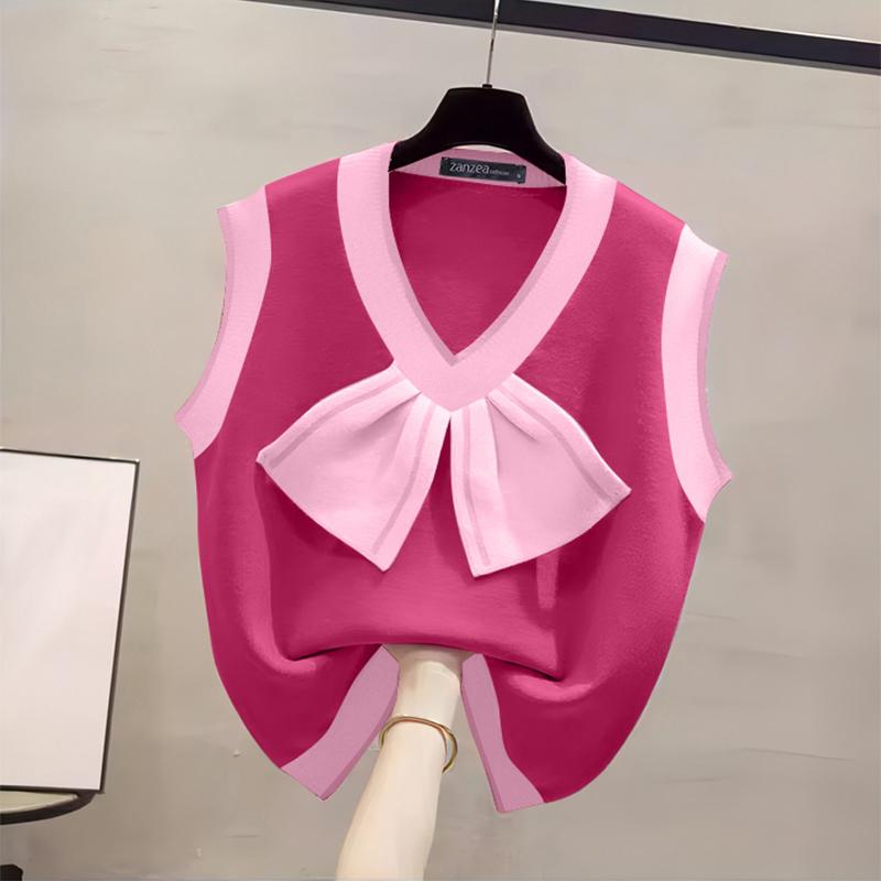 

ZANZEA Women Summer V-Neck Casual Sleeveless Tank Tops 4XL рожевий