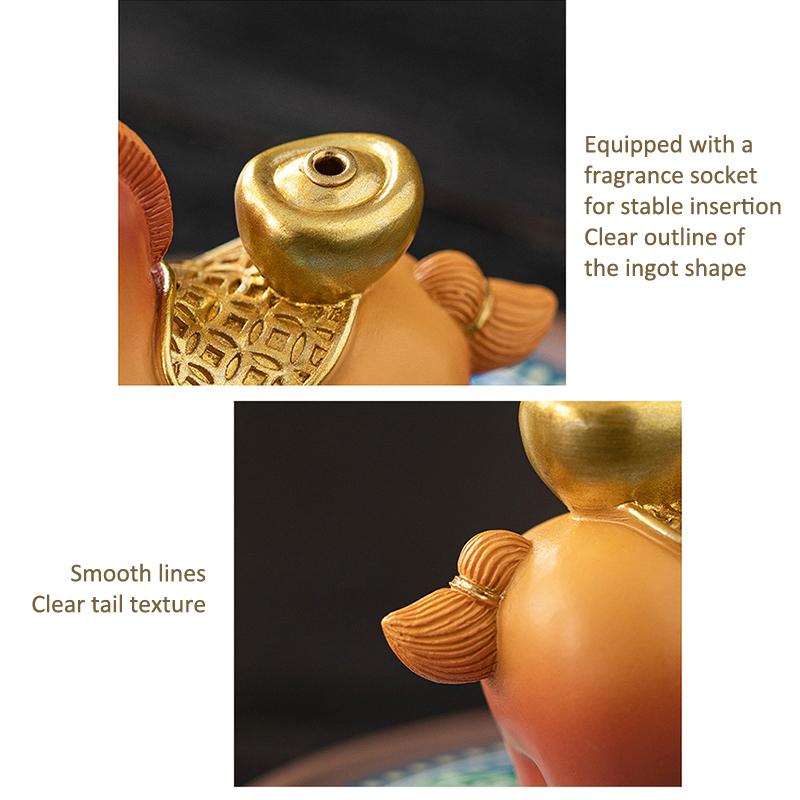 Horse-Shaped And Elephant-Shaped Shaped Incense Burner Stick Holder Animal Shaped Home Vintage Incense Holders