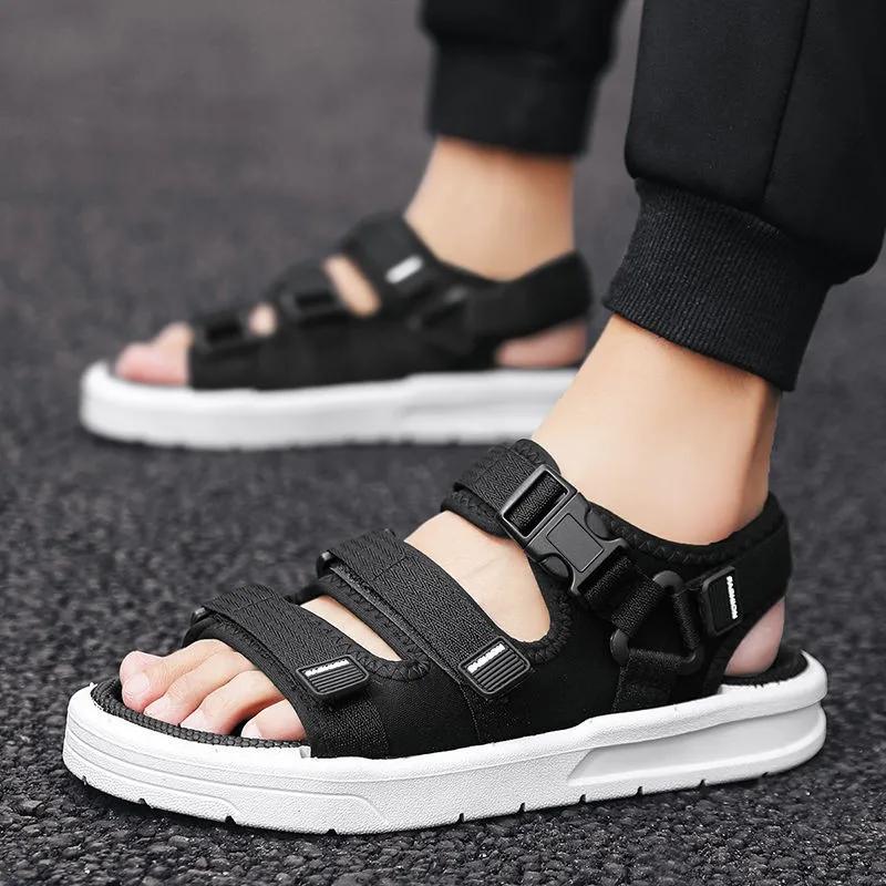 Men Sandals  Trending Men's Sandals Man Summer  Shiatsu Slippers Flat Sandal Beach Shoes Platform Sandals Men