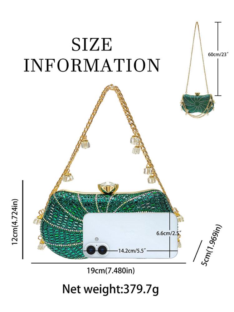 Elegant Women's Rhinestone Evening Clutch - Perfect for Formal Gowns and Evening Wear