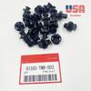20PCK NEW 91505-TM8-003 for HONDA BUMPER / UNDER COVER RETAINER CLIP