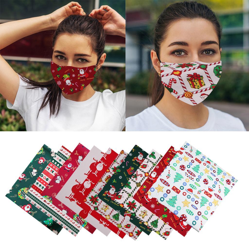 5/10 Pieces Cotton Matching Fabric Pre-cut DIY Bundle Decor 25cm