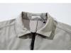 CROSSSTONE Unisex Solid Color Soft Shell Cardigan-Style Jacket with Zip Pocket