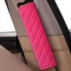 Plush Embroidered Wear-Resistant Car Seat Belt Shoulder Pad