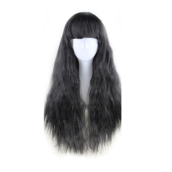 65Cm Long Curly Hair For Women Wavy Hair Full Wig Fashion Costume Ball Anime Role Playing
