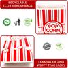 Paper Popcorn Bags Pop Corner Bags Individual Servings for Popcorn Machine Party Disposable Pop Corn Storage Christmas Bag