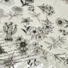 50PCS Black White Plants Stickers Waterproof Cartoon Graffiti Decals INS Style Transparent Suitcase Stickers Toy Gifts