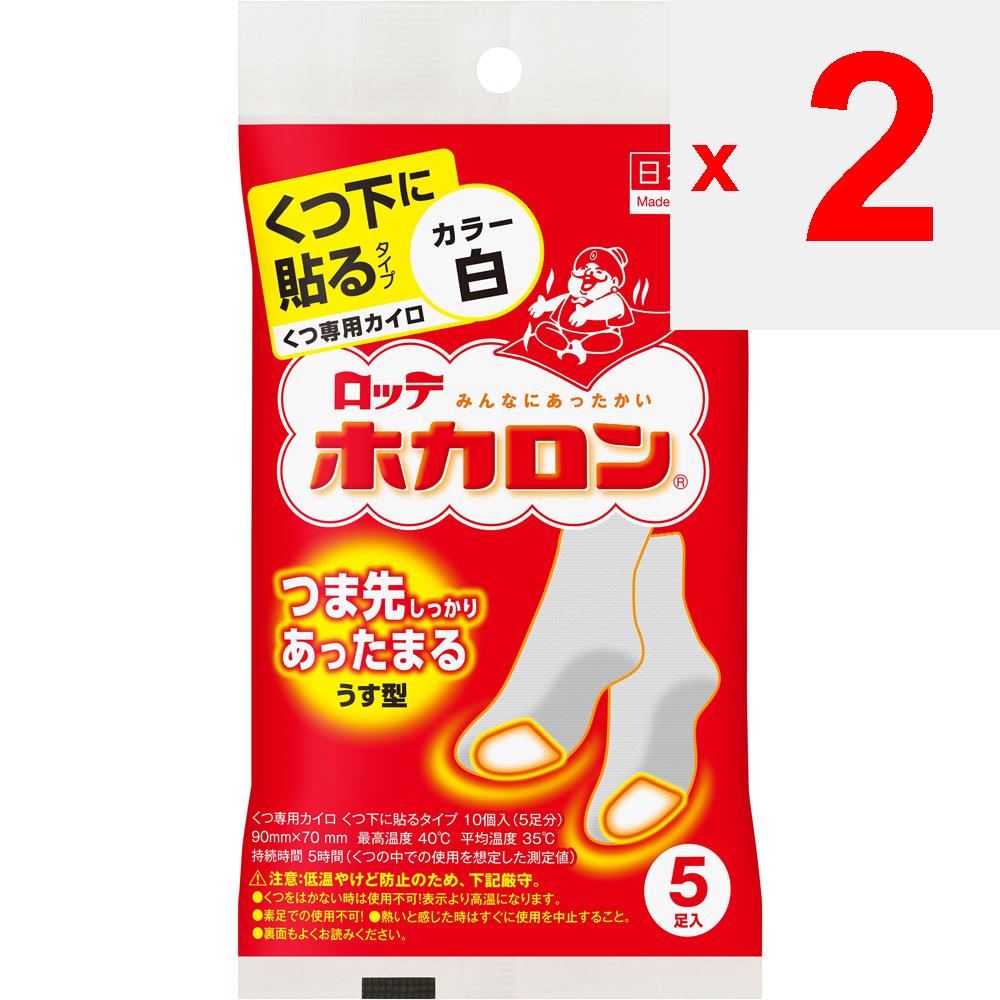 Lotte Electronics Industries Hokalon for Socks 5 Pcs. Shoe and Sock Warmers Disposable Body Warmer Shoe and Sock Warmers