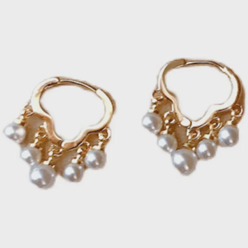 Elegant Cloud Tassel Pearl Earrings for Women - 2025 Exquisite High-End Design