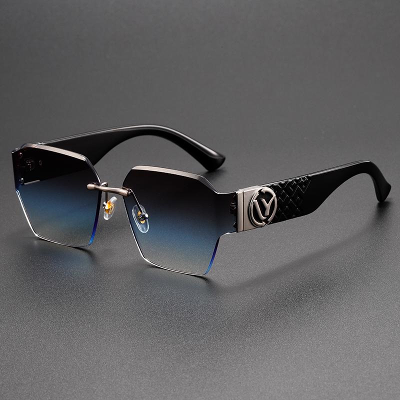 Trendy appearance design suitable for various styles of sunglasses, fashionable and versatile metal sunglasses