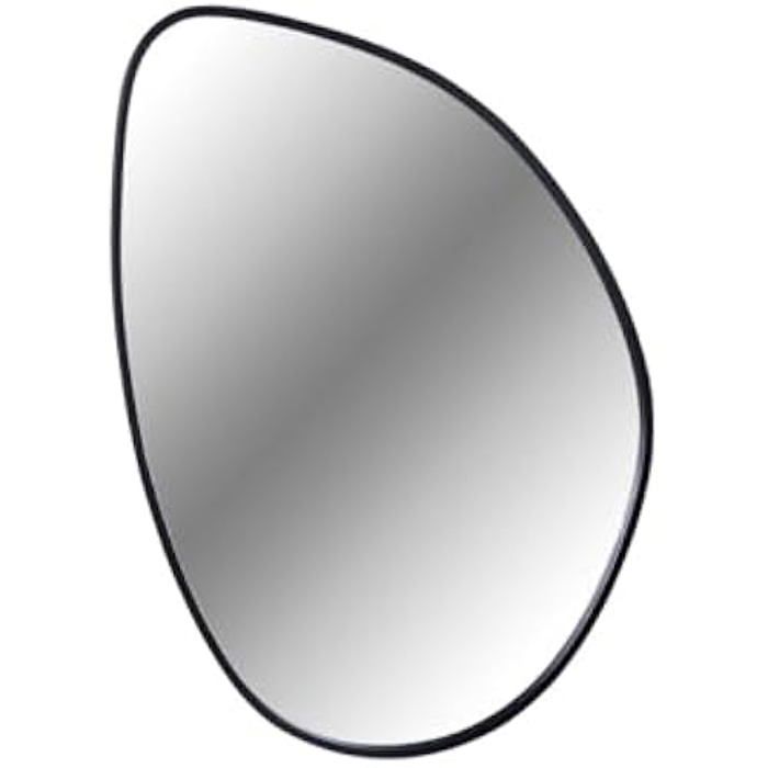 Miroir Mural - HOME ESPRIT - Moderne - Blanc - 60 X 43 Cm - Verre