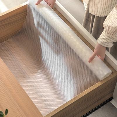 1 Rolle Schubladenmatte, rutschfeste Regal-Schubladeneinlage, wasserdichte, feuchtigkeitsbeständige Schrankunterlage für die Küche zu Hause