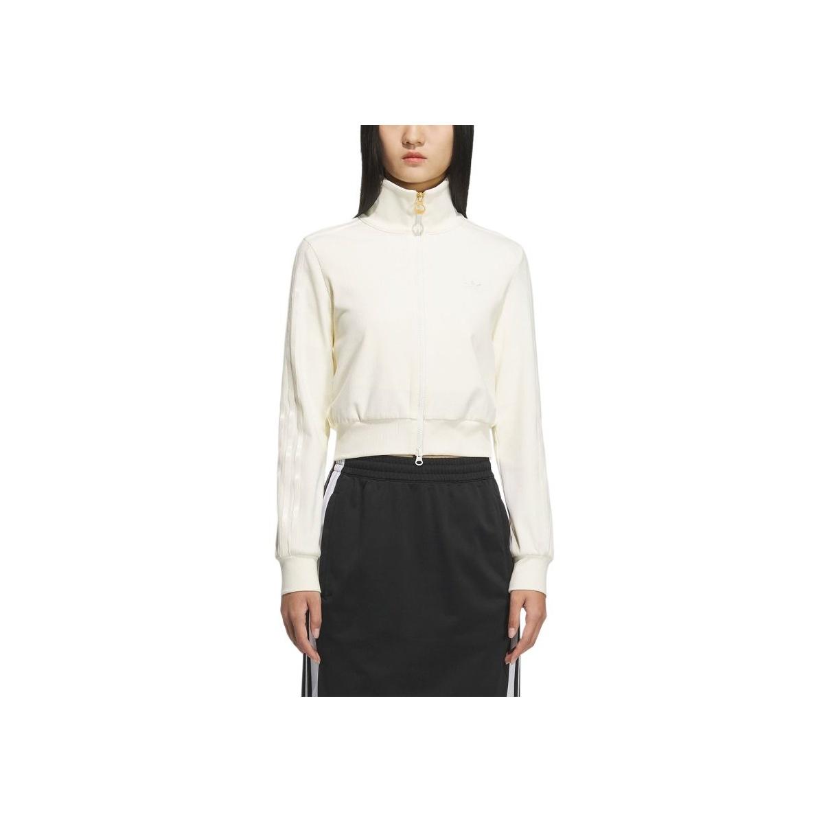 

Adidas Originals SS25 Fashion Simple Slim Fit Stand Collar Long Sleeve Jacket Women Jacket KB5445 M