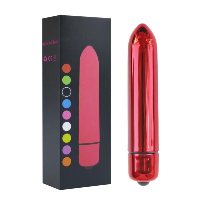 10-Frequency Pointed Bullet Vibrator for Women - Single-Frequency Massager for Mood Enhancement
