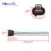 Connector 3pin Idle Air Control IAC Valve Harness Wiring Plug For Toyota Chevrolet Honda 22270-0D030 22270-75050 16022-PWA-G01