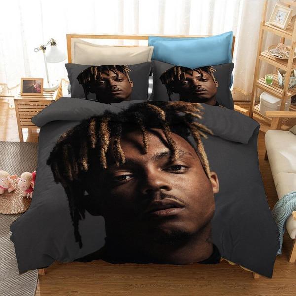 Bedding Kit, Male Star Series Size Three-Piece Quilt Cover