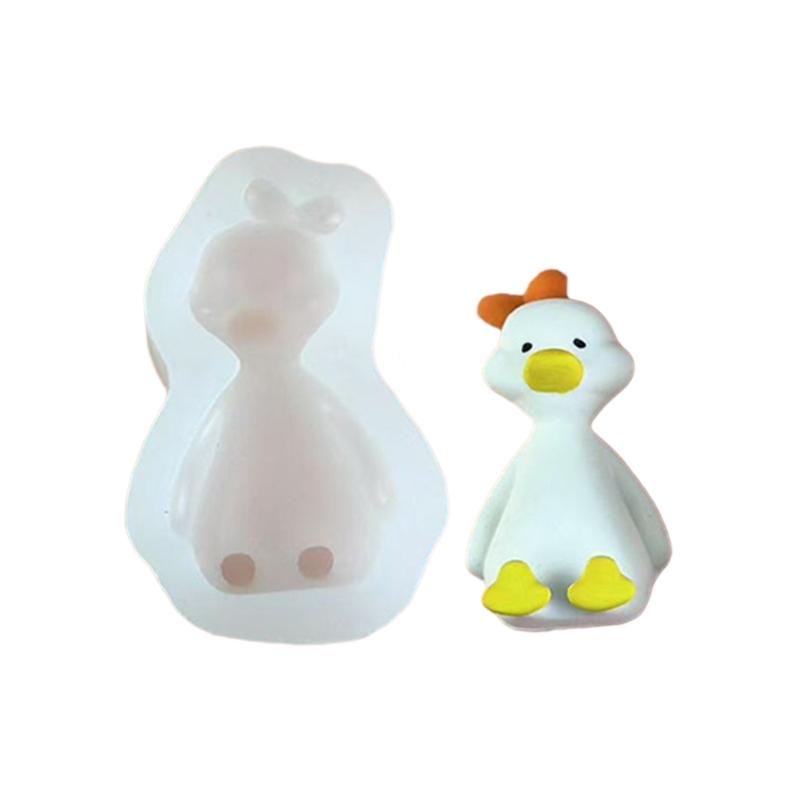 3D Duck Candle Crafting Mold Silicone Mould for Unique Handmade Crafts Epoxy Resin Wedding Decoration Making Mold