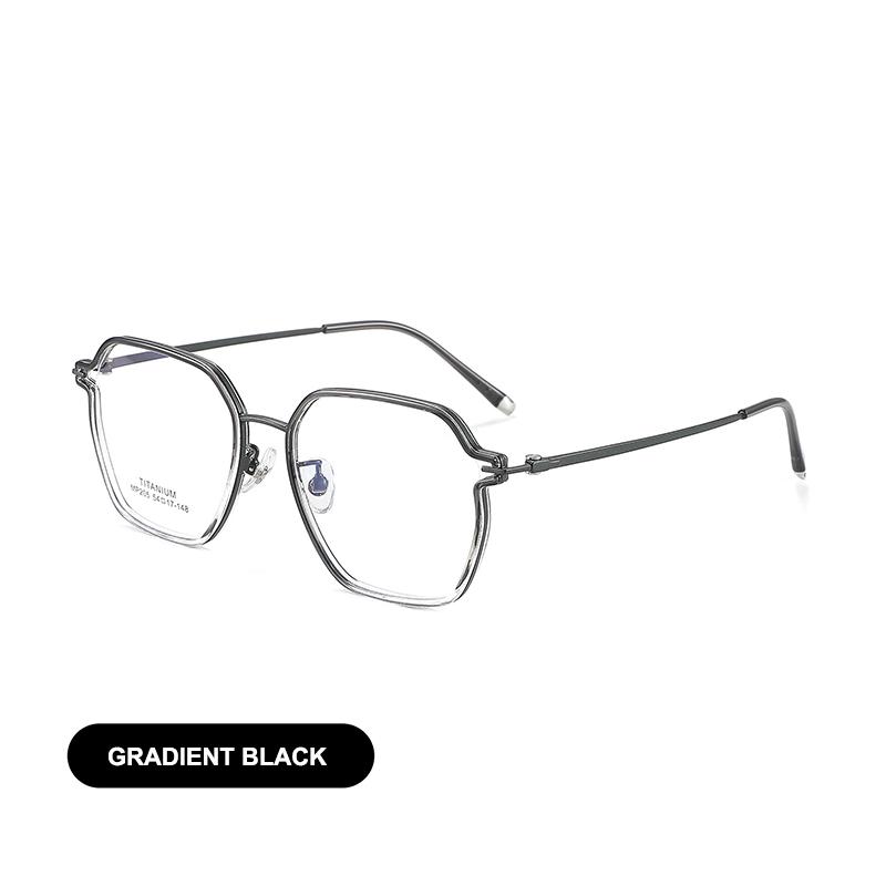 

Ultra-lightweight Titanium Retro Fashion Glasses Frames For Women Men Business Casual Comfortable Eyewear Fashionable Eyeglasses