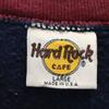 Hard Rock Cafe 90er Jahre Made in USA Old Langarm Sweatshirt Back brushed Herren Gebraucht