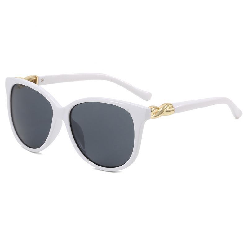 Gafas de sol estilo ojo de gato vintage para hombre y mujer, de diseñador de marca de moda, con protección UV400, para viajes y actividades al aire libre.