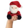 Peluche - AURORA - Père Noël - 13 cm - Rouge - Pour Bébé - Mixte