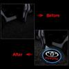 1/2pcs LED Car Door Courtesy Light Projector Welcome Lamp Car Badge for Toyota TRD GR Chr Corolla Yaris Rav4 E150 E120 Land Cruiser 200