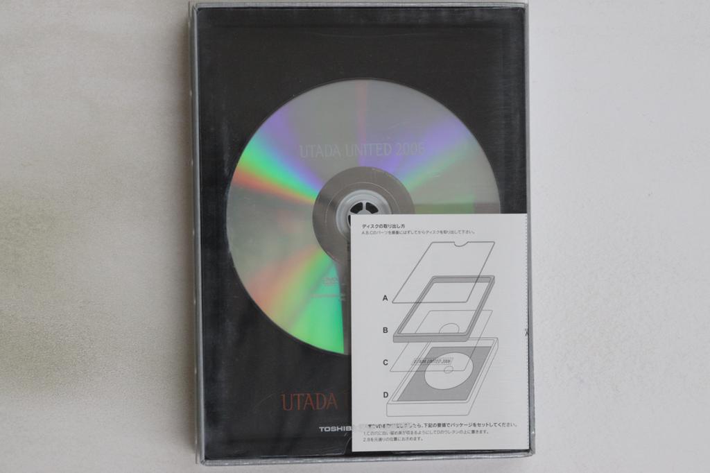 DVD HIKARU UTADA - UTADA UNITED 2006 TOBF5506 TOSHIBA EMI 2006 Japan Music Video Used