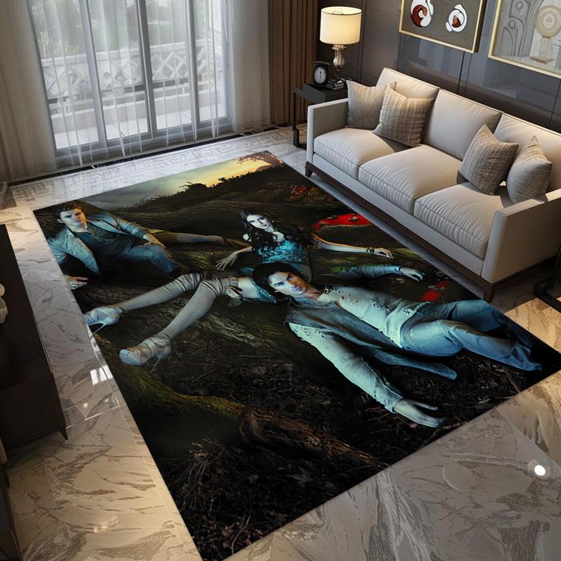Vampire Diaries: Rainy Night Gathering carpet Suitable for all seasons Home Decor Room Christmas gifts Dormitory decoration
