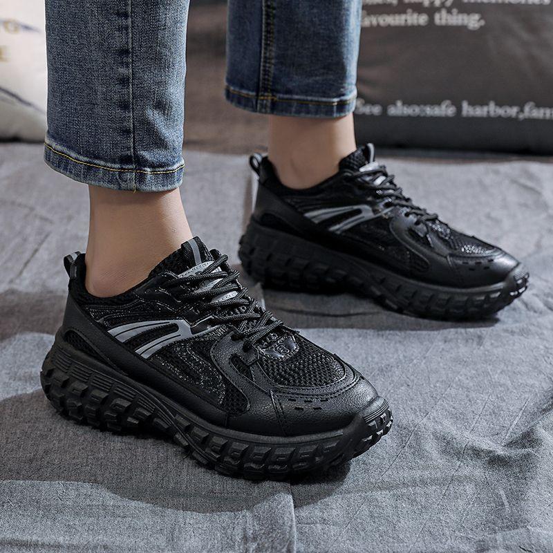 

Модная женская обувь на высокой платформе, весенне-осенние кроссовки, женская обувь, дышащая, Y2k мода, оригинальная эстетика, легкая, распродажа 39 41