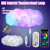 RGBIC Cloud LED Lights with Remote and Bluetooth APP Changing Color Into Rainbow Cloud, Lightning Cloud for Room Home Decor