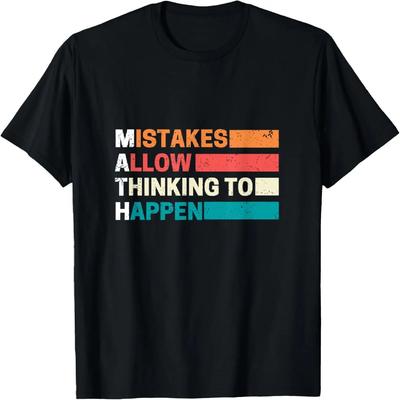 Funny Best Math Teacher Graphic - Retro Funny Math - Algebra T-Shirt