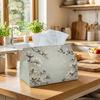 1pc Vintage Magnolia Blossom Tissue Holder - A Versatile Napkin Dispenser Available In Two Sizes, Crafted from Sturdy Polyester And Adorned with a Bei
