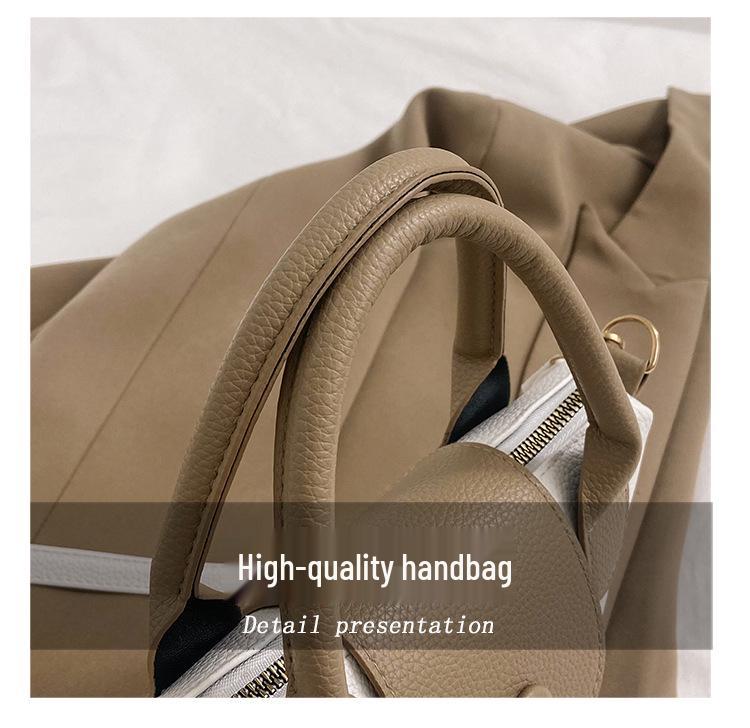 Kadın Fransız Şık Kova Çanta - 2023 Trend Çok Yönlü Çapraz ve Omuz El Çantası