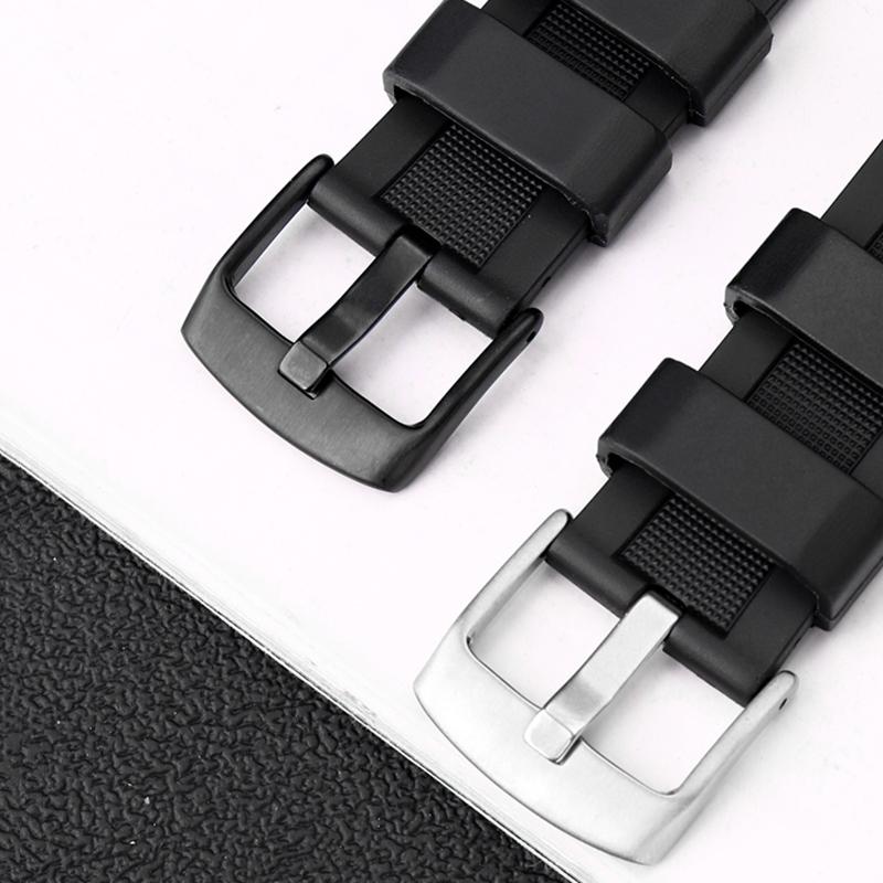 EFR-303 Silicone Rubber Watchband 22mm For Casio 5468 EDIFICE EFR-304 EFR-516PB EFR-516 Bracelet Waterproof Sport Watch Strap