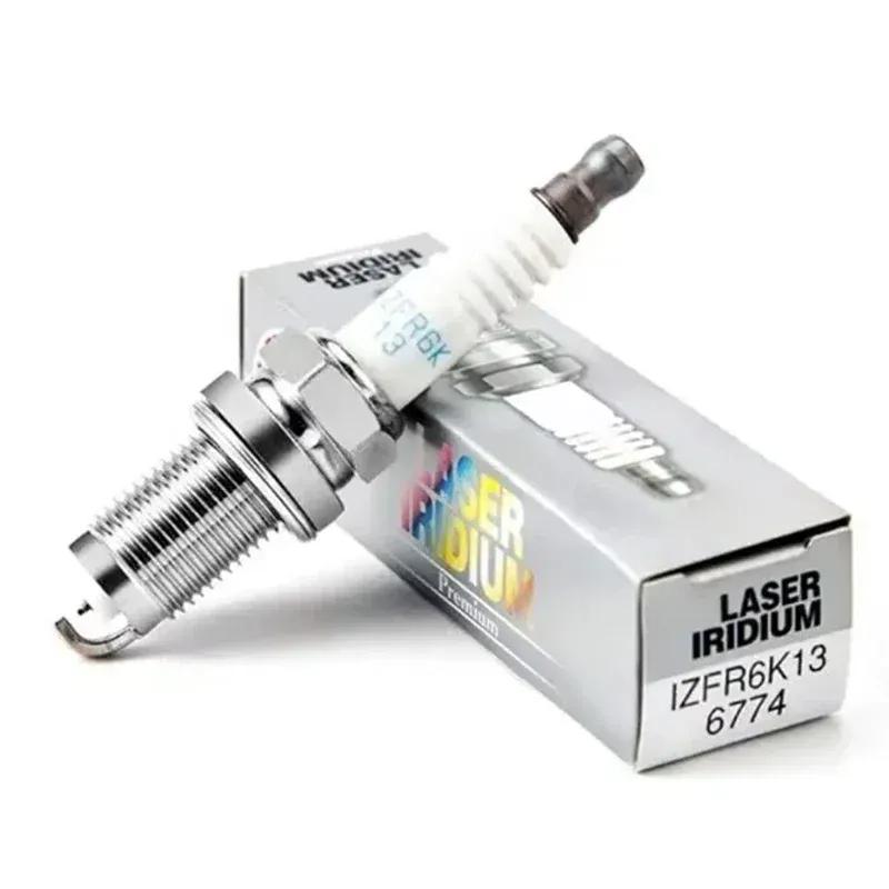 4/6pcs IZFR6K13 6774 Iridium Spark Plug for Honda 2003-2007 Accord L4 2.4L City Civic Jazz Fit CR-V CRV Acura Ignition Plug