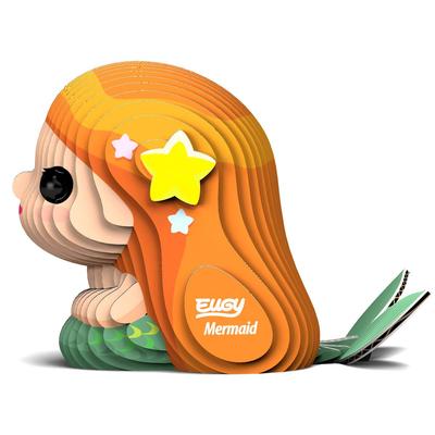 EUGY Mermaid Paper Puzzle - A Fun Educational Toy for Elementary School Boys and Girls, As Well As Adults, Making It a Great Gift.